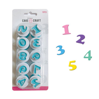 Cake Craft Mini Number Cutters