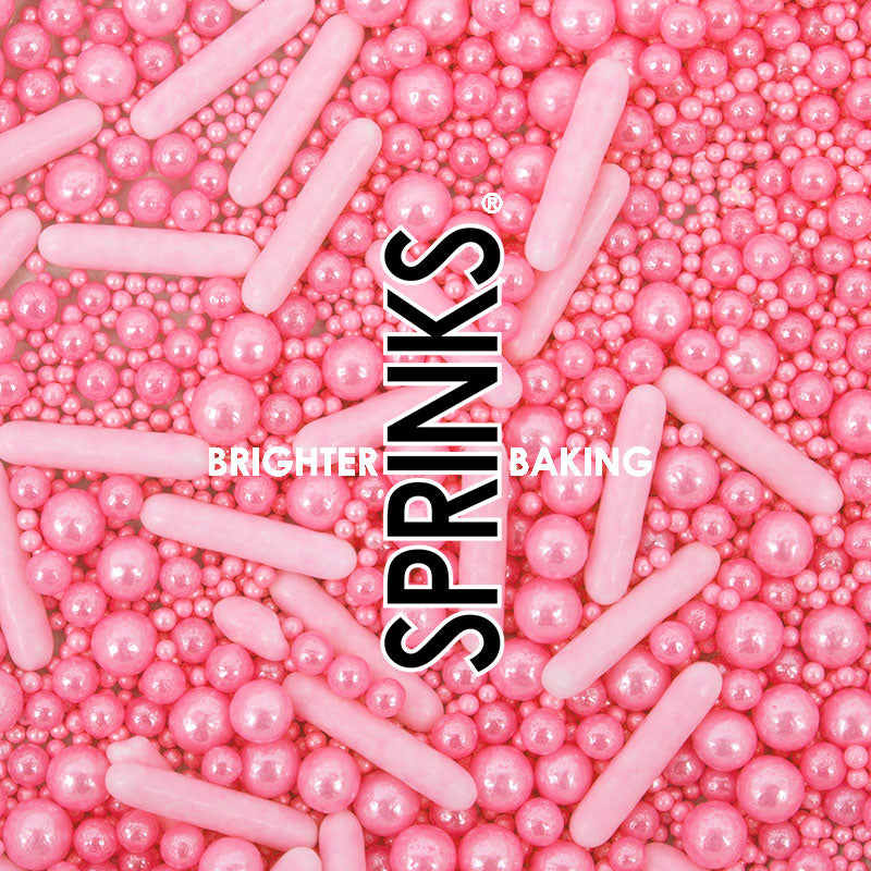 Sprinks Bounce and Bubble Pink Sprinkles 500g - SugarTime– SugarTime ...