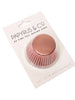 Medium Rose Gold Foil Baking Cups 50 Pack