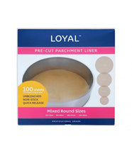 Mixed Round Pre Cut Liners 100pk