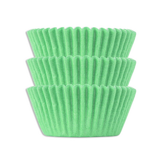 Pale Green Muffin Cases Pack 500