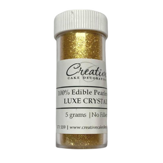 Pearlescent Lustre Luxe Gold Crystals