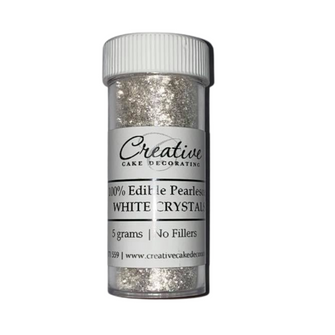 Pearlescent Lustre White Crystals
