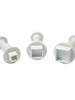 Square Plunger Cutters Set of 3
