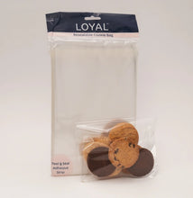 Self Sealing Cookie Bag 150mm x 200mm (100 pack)