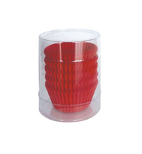 Red 390 Baking Cups 100 Pack