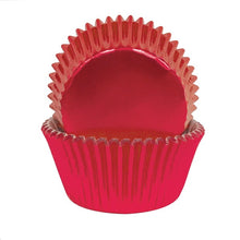 408 Red Foil Baking Cups 72 Pack