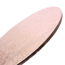 Rose Gold Masonite Round Cake Board 14 Inch