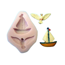 Sail Boat and Seagull Mould