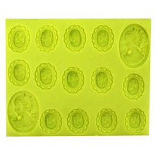 Silicone Mould Cameo Set of 15