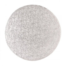 Silver Round Masonite Cake Board 10 Inch