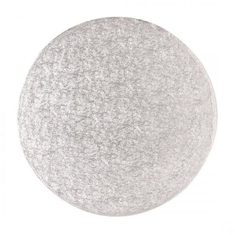 Silver Round Masonite Cake Board 10 Inch