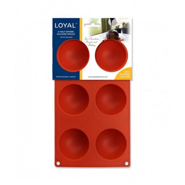 Silicone half sphere mould sales