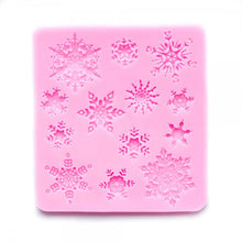 Assorted Snowflake Silicone Mould