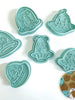 Space Aliens Cookie Cutters 6 Set