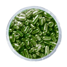 Sprinks Metallic Green 1mm Jimmies 85g