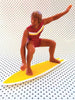Cake Topper Deco Surfboard Rider Male