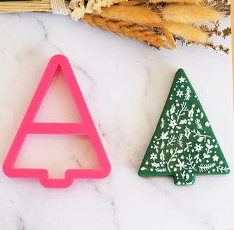 Christmas Tree Straight Cookie Cutter