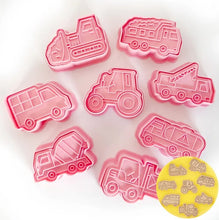 Trucks Cookie Cutter 8 Set