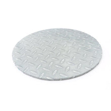 Checker Plate Round Cake Board 14 Inch