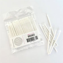 White Brushes - 50 Pieces