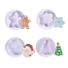 Christmas Plunger Cutters - Set of 4