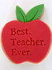 Little Biskut Best Teacher Ever Embosser