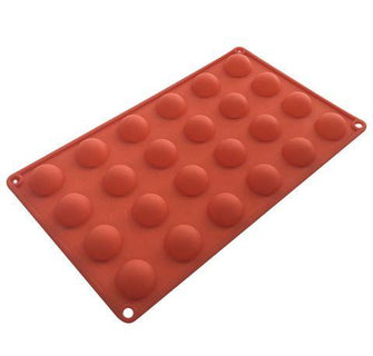 Silicone Mould Bola 24 Cups 30 x 15mm