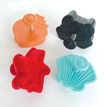 Sea Creatures Plunger Cutter - 4 Pack