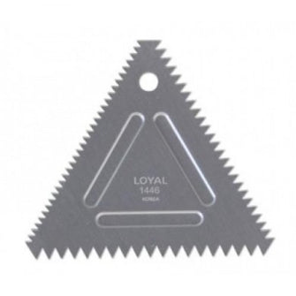 Loyal Comb Triangle Scraper 1446