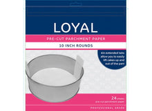Pre-Cut Paper with Tabs - 10 Inch Round