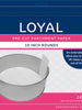 Pre-Cut Paper with Tabs - 10 Inch Round